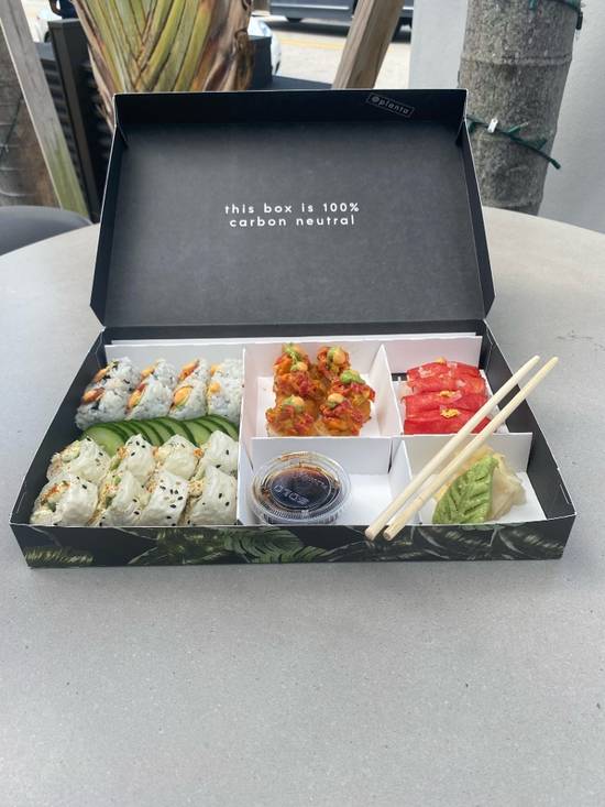 Order THE SUSHI BOX food online from PLANTA store, Bethesda on bringmethat.com