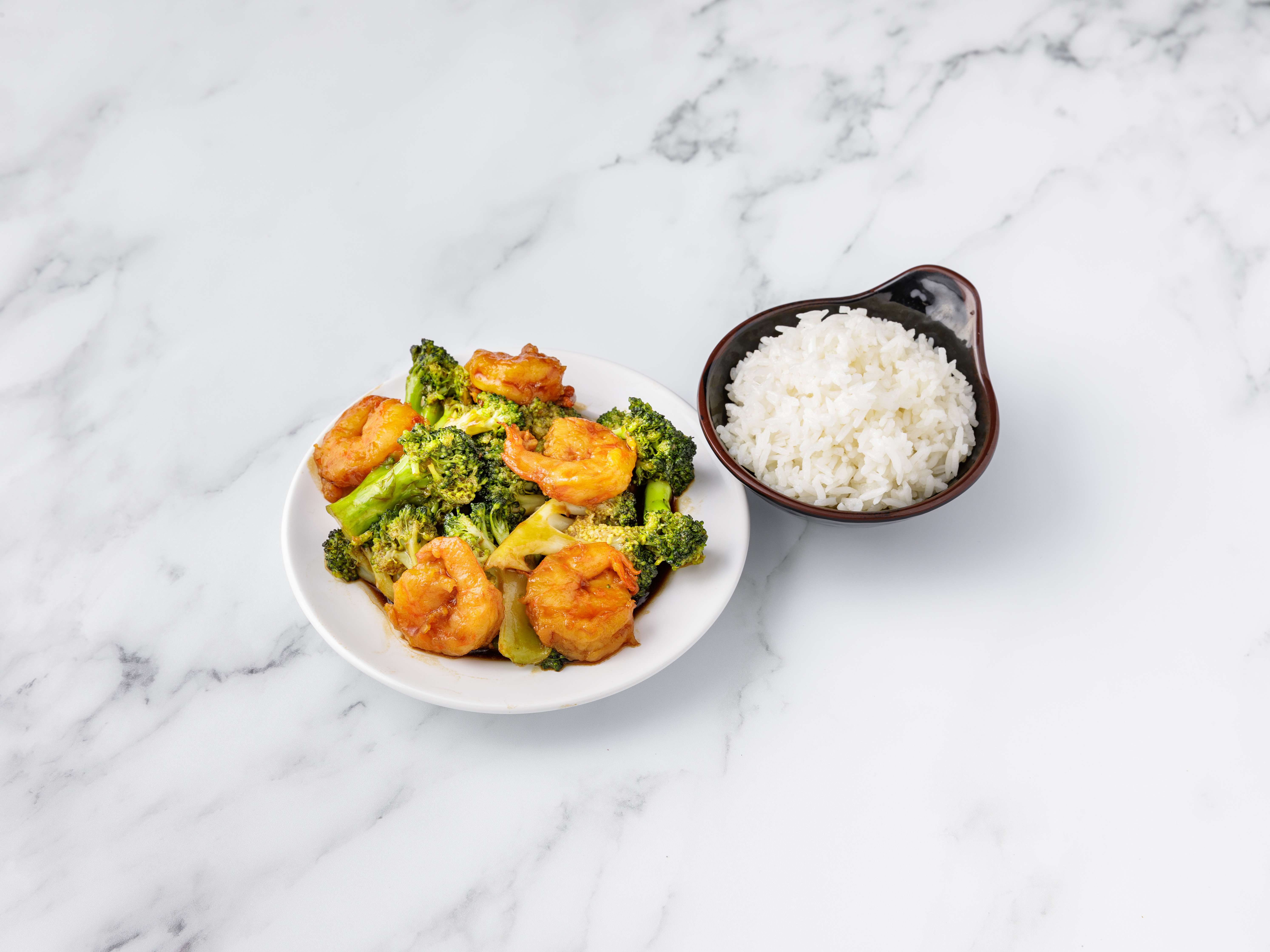 Order 99. Shrimp with Broccoli food online from Asian kitchen store, Jersey City on bringmethat.com