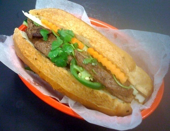 Order B1. Grilled Pork Sandwich food online from Pho Crystal store, Fairview on bringmethat.com