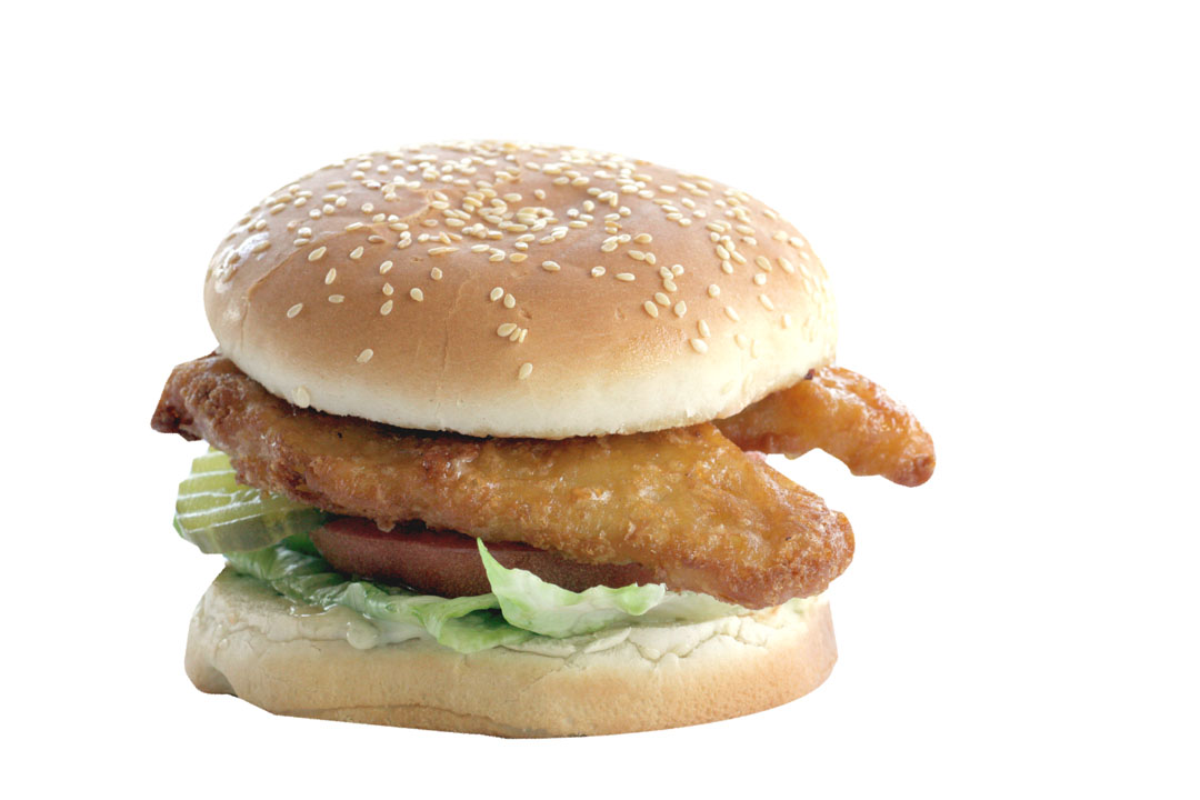 Order Cod Fish Fillet Sandwich food online from Michael Super Burgers store, Whittier on bringmethat.com