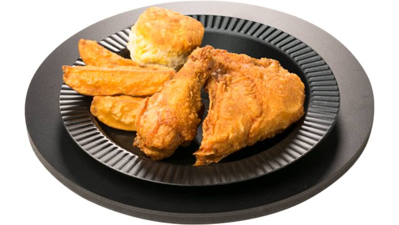 Order 2 Piece Dinner food online from Pizza Ranch store, Sioux City on bringmethat.com