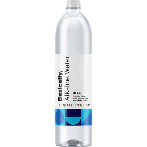 Order Basically Alkaline Water With Electrolytes  (1 LTR) 139181 food online from BevMo! store, Greenbrae on bringmethat.com