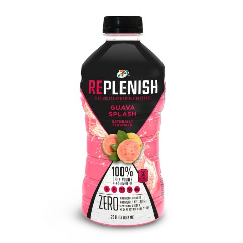 Order 7-Select Replenish Guava Splash 28oz food online from 7-Eleven store, West Columbia on bringmethat.com