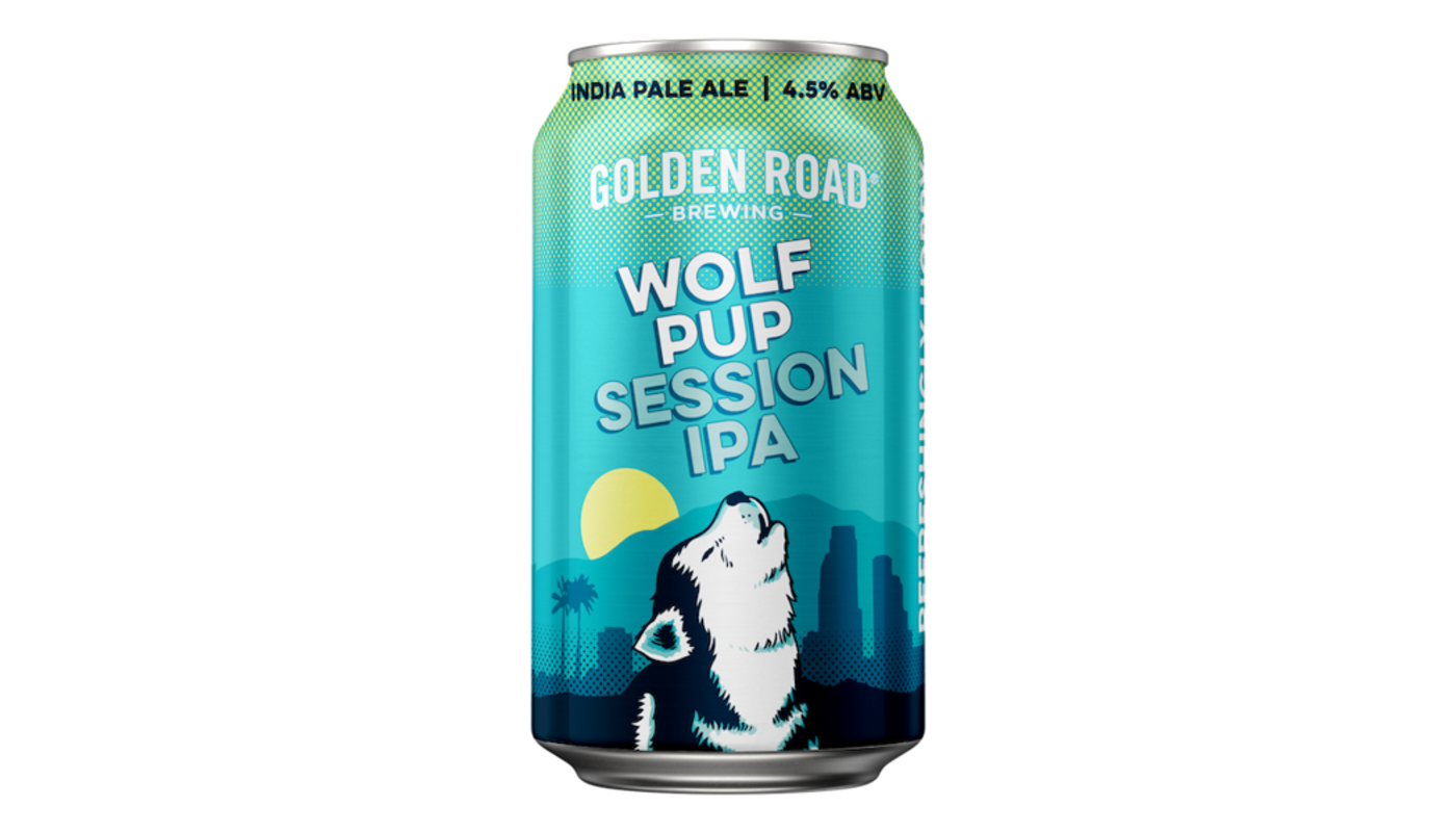 Order Golden Road Wolf Pup IPA 6 Pack 12oz Cans food online from Far Western Liquor store, SANTA MARIA on bringmethat.com
