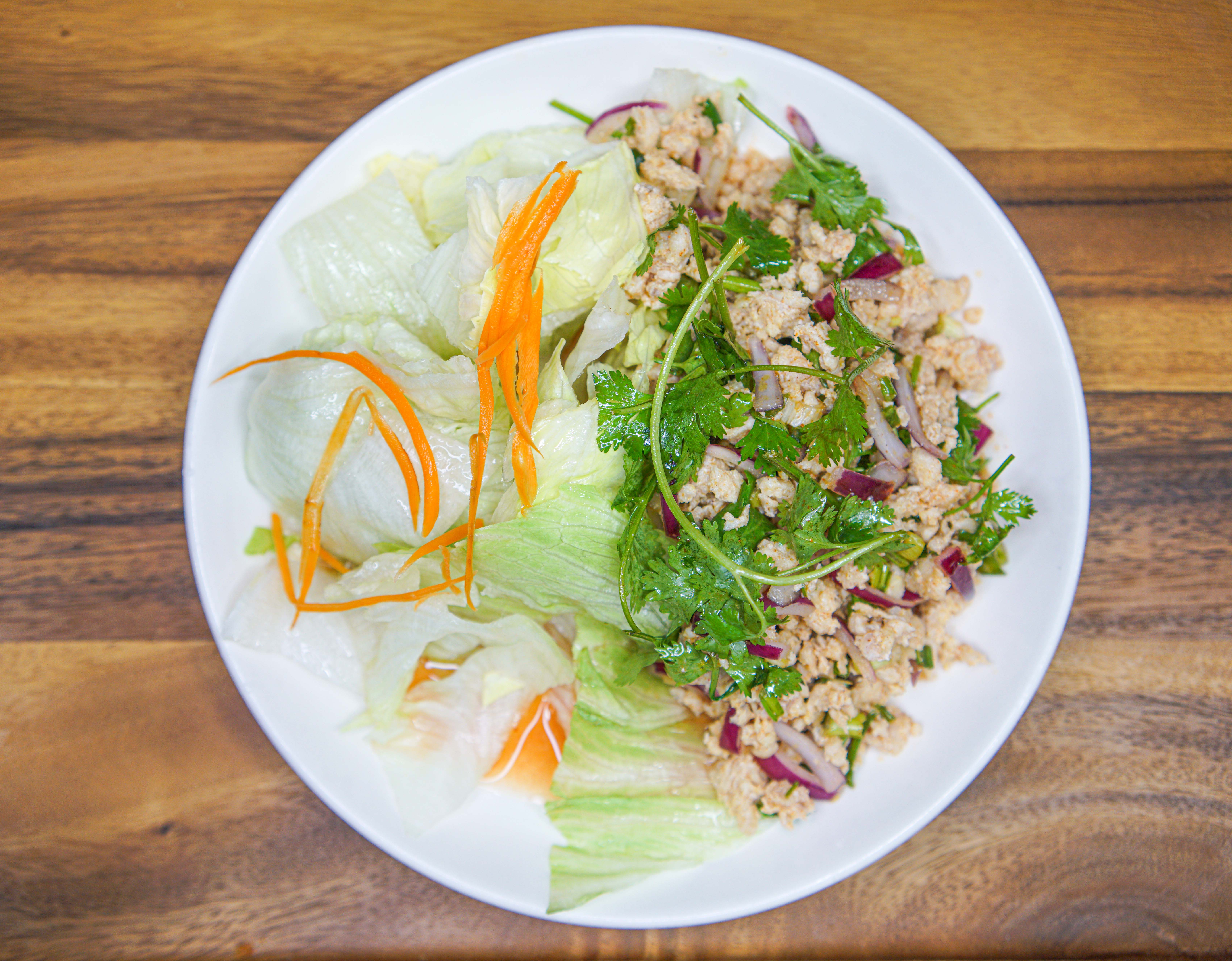 Order LARB food online from Coco Thai Kitchen store, Los Angeles on bringmethat.com