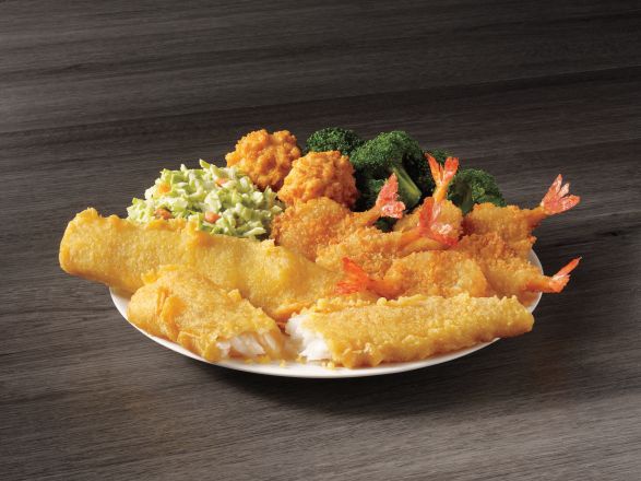 Order 2 Piece Fish & 6 Piece Butterfly Shrimp Meal food online from Captain D's Seafood store, Conyers on bringmethat.com