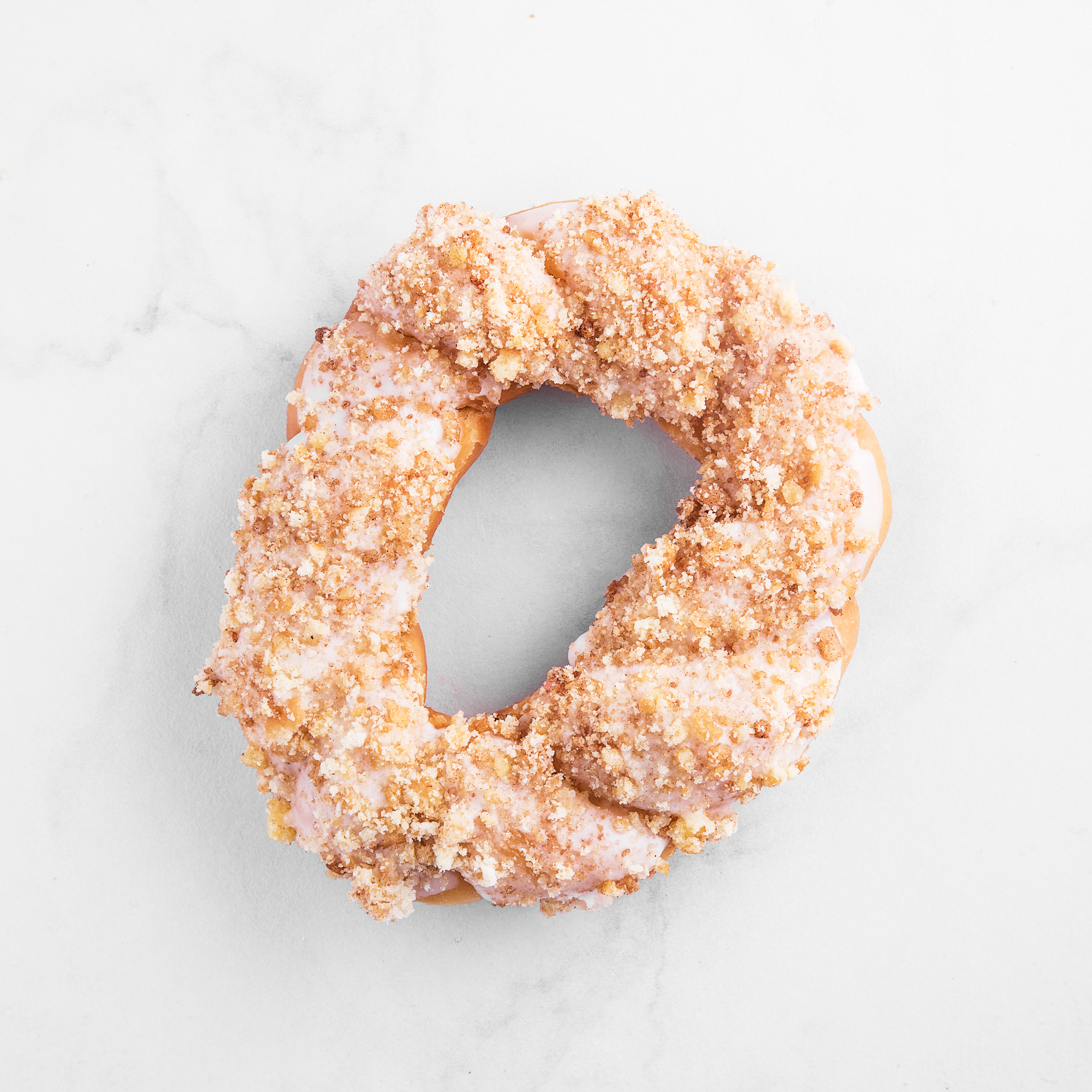 Order Cinnamon Crunch Fancy Donut food online from Prime Donuts store, Conroe on bringmethat.com