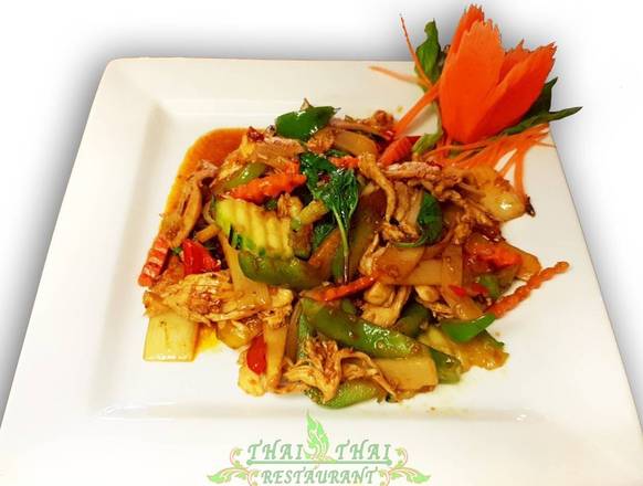 Order Spicy Basil food online from Thai Thai store, Santee on bringmethat.com