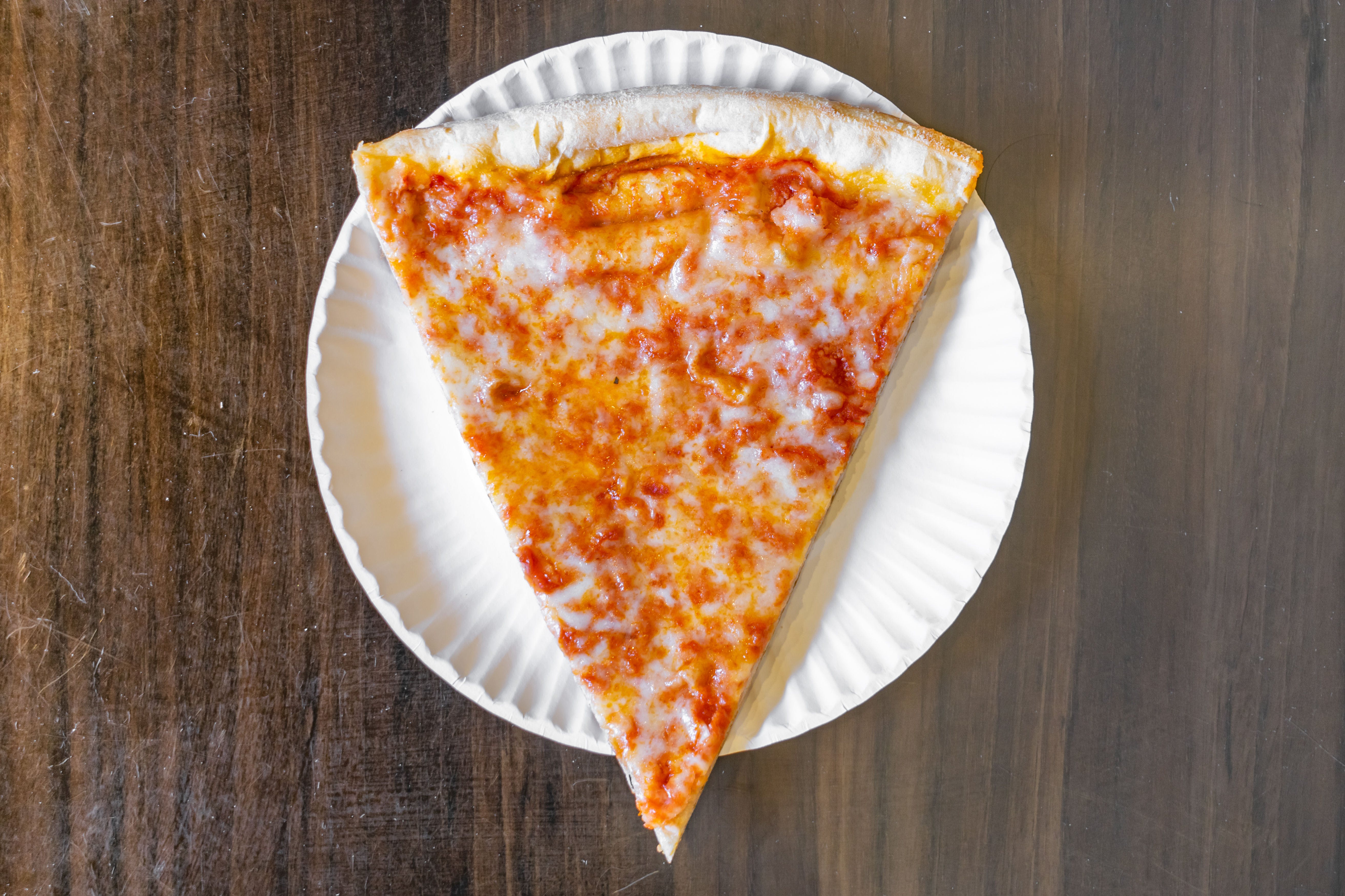 Order Regular Round Cheese Pizza - 18'' food online from The sicilian store, Brooklyn on bringmethat.com