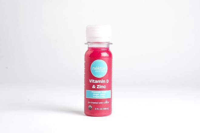 Order Lumen Vitamin D and Zinc Shot (Bottled) food online from Nekter Juice Bar store, Mission Viejo on bringmethat.com