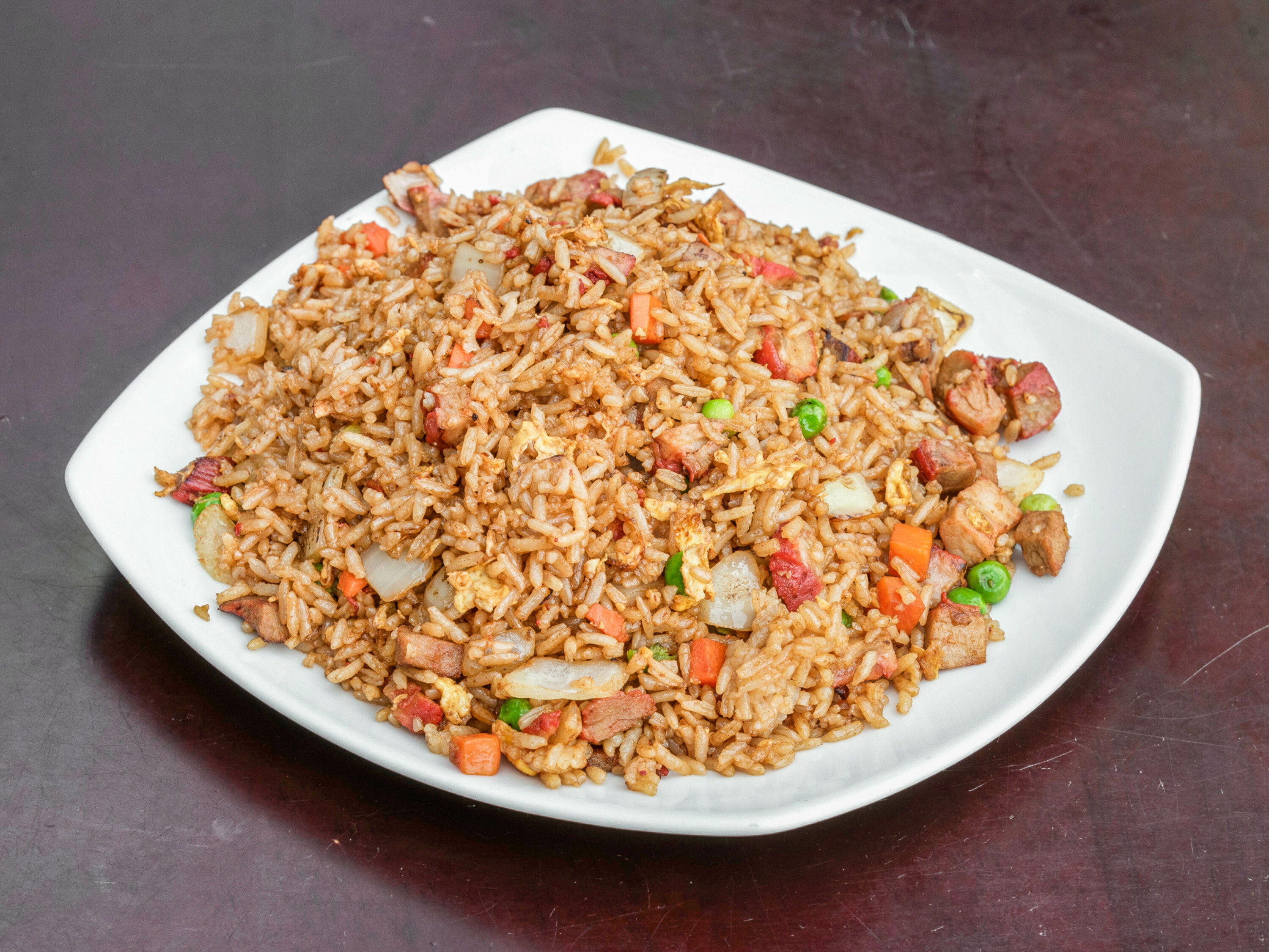 Order R3. Fried Rice food online from Thousand Crane store, Manchester on bringmethat.com