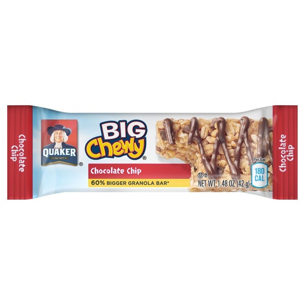 Order Quaker Big Chew Chocolate Chip food online from Terrible's store, Las Vegas on bringmethat.com