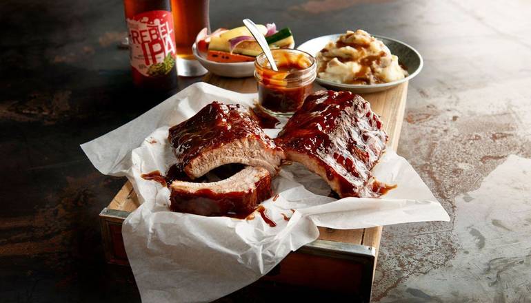 Order BBQ Baby Back Pork Ribs - Full Rack food online from Claim Jumper Restaurant store, Avondale on bringmethat.com