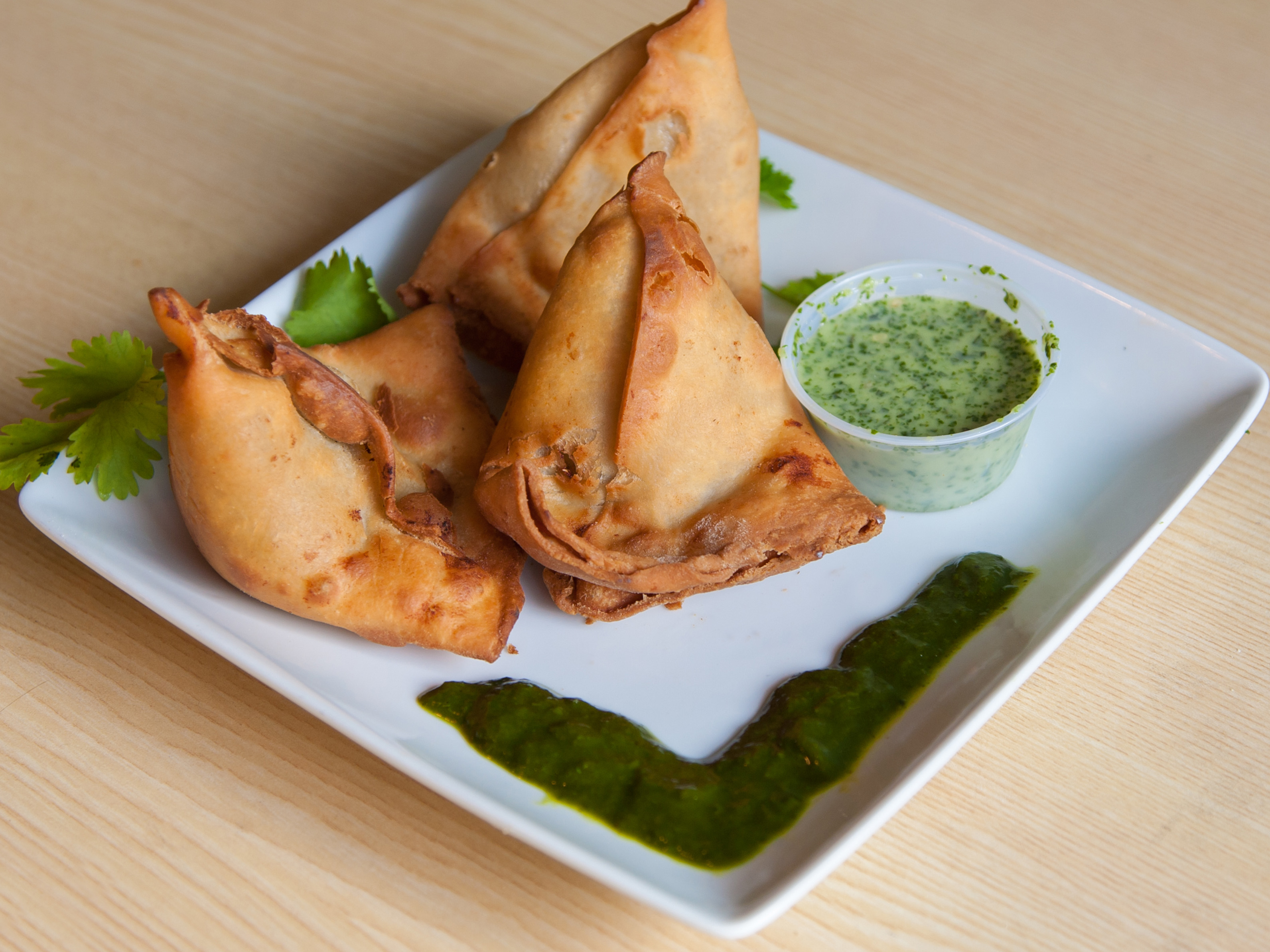 Order Vegetable Samosa food online from Oberoi's Indian Food store, Chicago on bringmethat.com