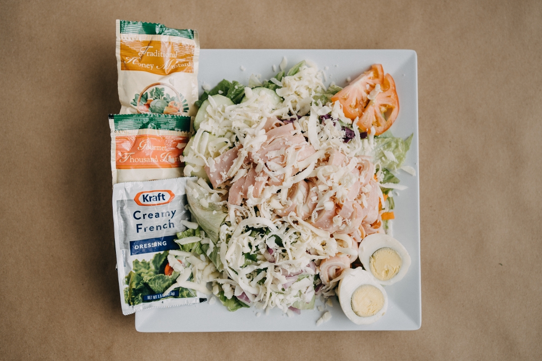 Order Chef Salad food online from @Pizza store, Charlottesville on bringmethat.com