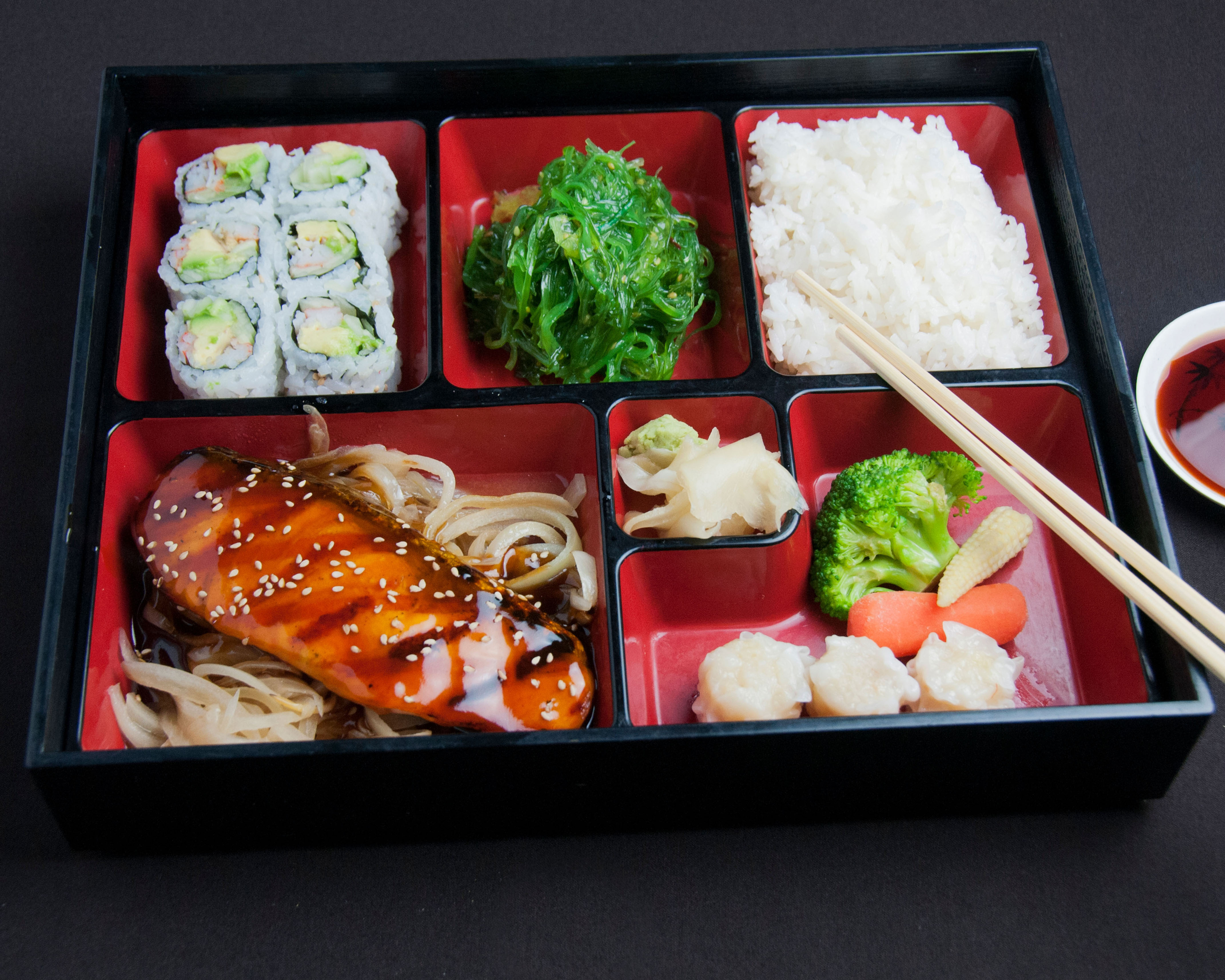Order Teriyaki Bento food online from Yuka japanese restaurant store, New York on bringmethat.com