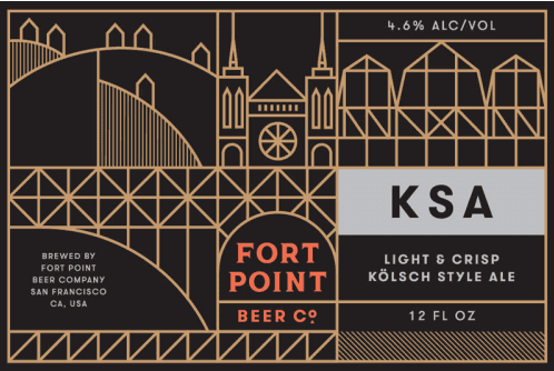 Order Fort Point KSA "Kolsch Style Ale"	 food online from Calibur store, San Francisco on bringmethat.com