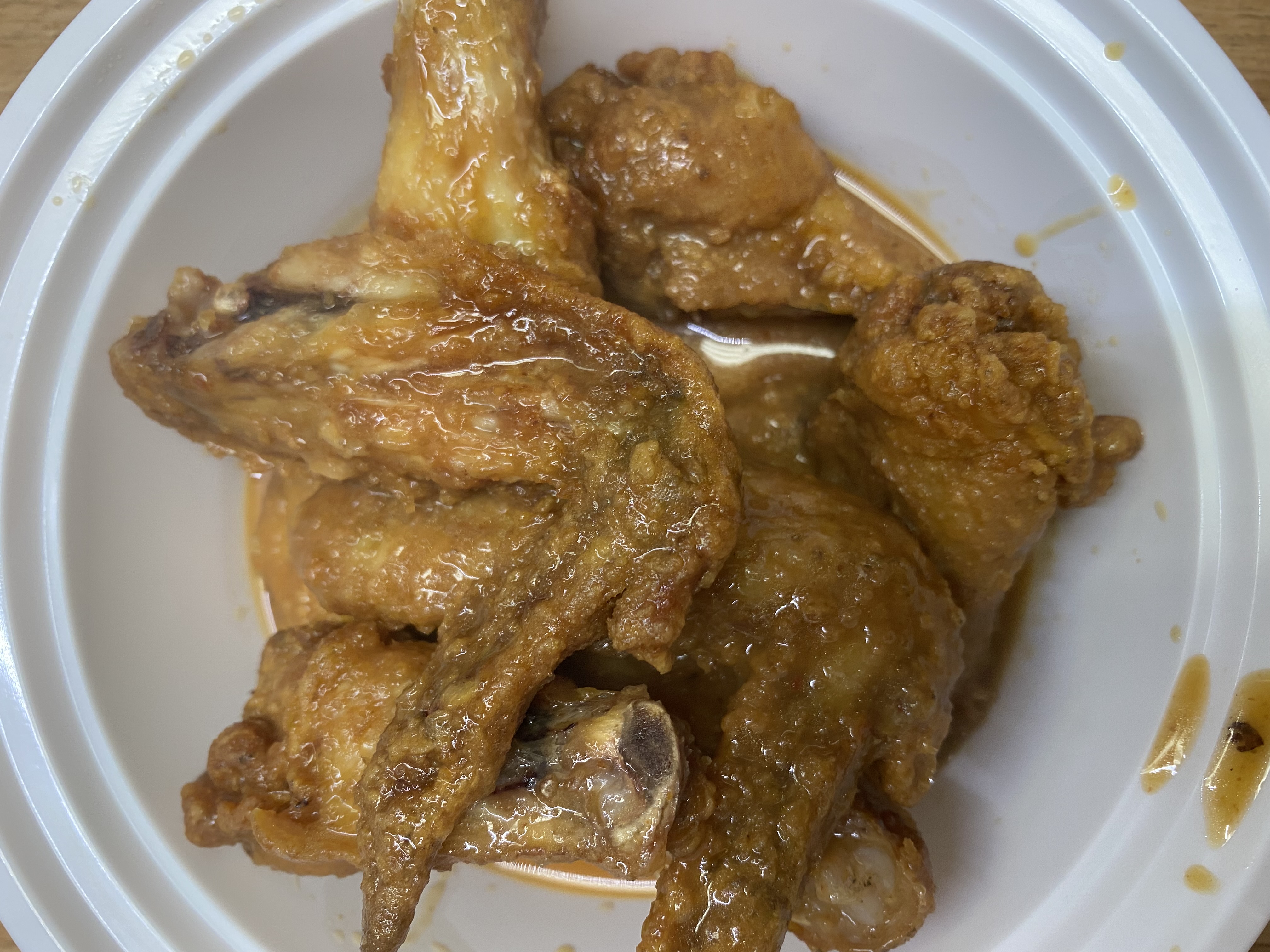 Order A22. Buffalo Chicken Wings food online from Tong Kwong Kitchen store, Hempstead on bringmethat.com
