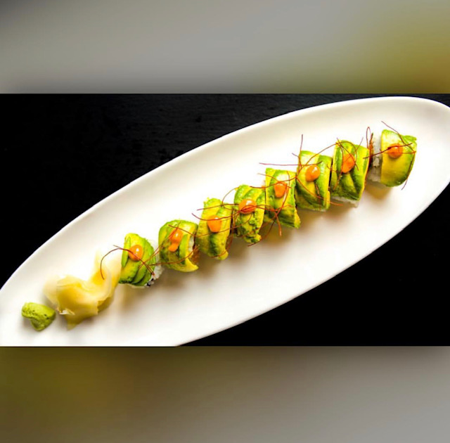 Order Green Dragon Roll food online from Thousand Wok Asian Bistro store, Thousand Oaks on bringmethat.com