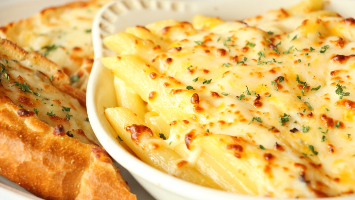 Order Macaroni and Cheese food online from Palio's Pizza Cafe store, Amarillo on bringmethat.com