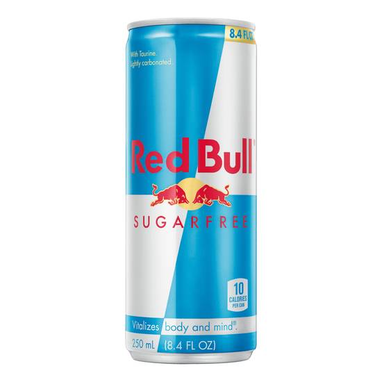 Order Red Bull Energy Drink Sugar Free food online from Deerings Market store, Traverse City on bringmethat.com