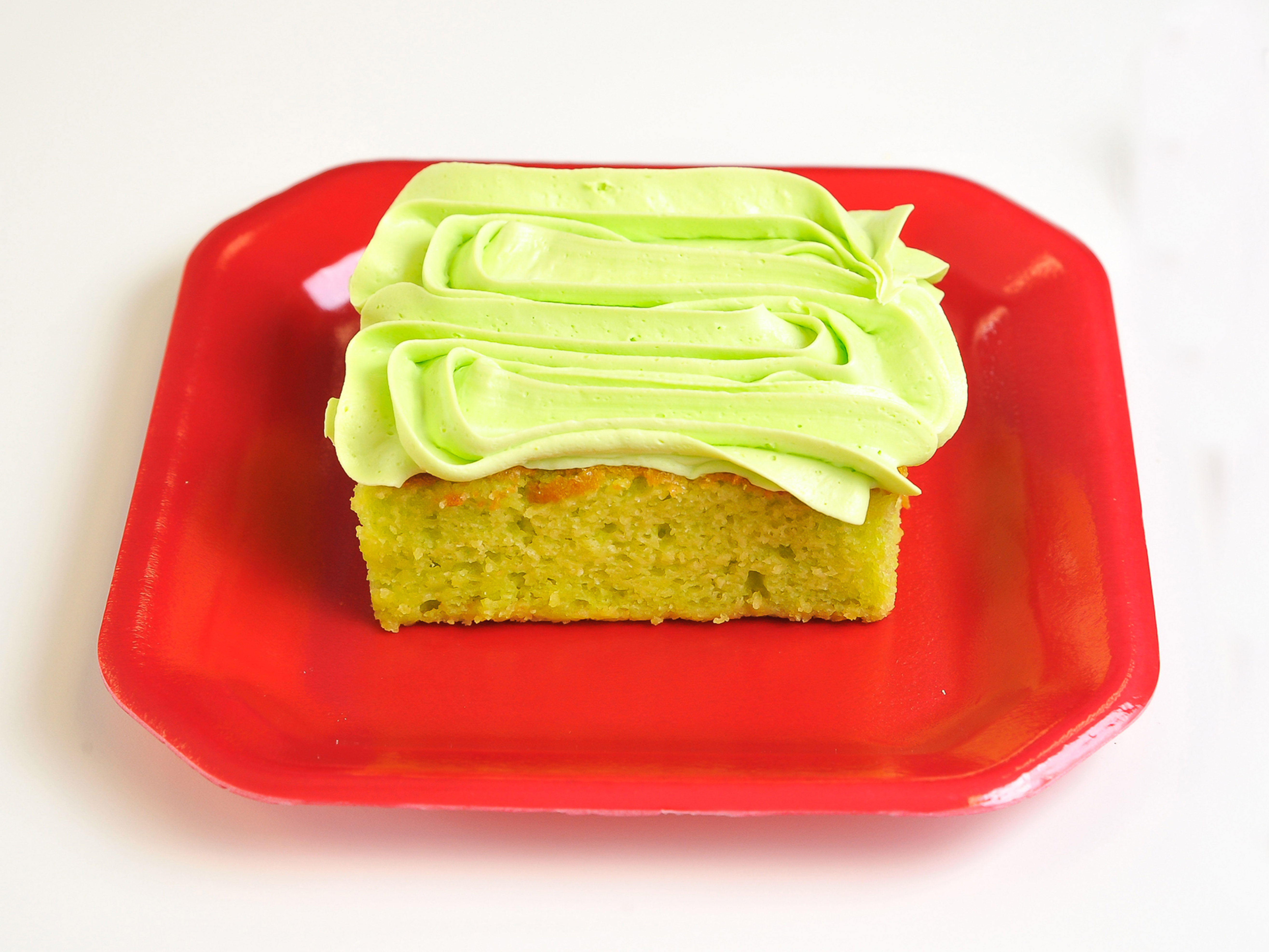 Order Key Lime Cake Slice food online from Elf Cakery store, Stockbridge on bringmethat.com