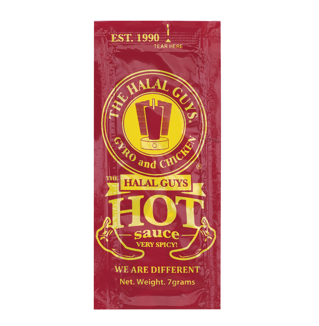 Order Hot Sauce Packet To-Go food online from The Halal Guys store, Berkeley on bringmethat.com