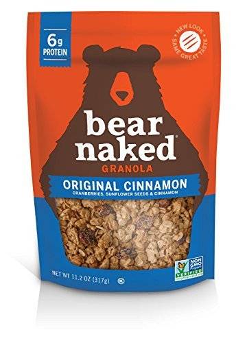 Order Bear Naked Granola Cinnamom food online from Deerings Market store, Traverse City on bringmethat.com