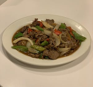 Order Pepper Steak food online from Chillin Thai Cuisine store, El Monte on bringmethat.com