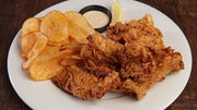 Order Florida Grouper Fish and Chips Special food online from Hickory Tavern store, Charlotte on bringmethat.com