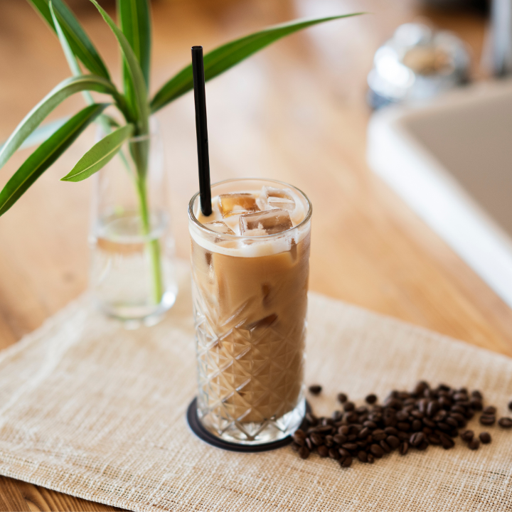 Order Ashwagandha Lavender Cold Brew Latte (Iced) food online from Red store, Red Bank on bringmethat.com