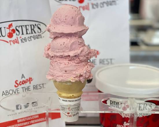 Order Regular Cake Cone food online from Bruster Real Ice Cream store, Athens on bringmethat.com