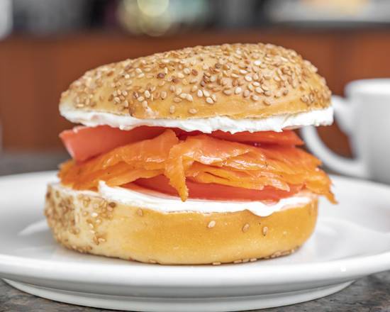 Order Bagel and Lox food online from Blue State Coffee store, Providence on bringmethat.com