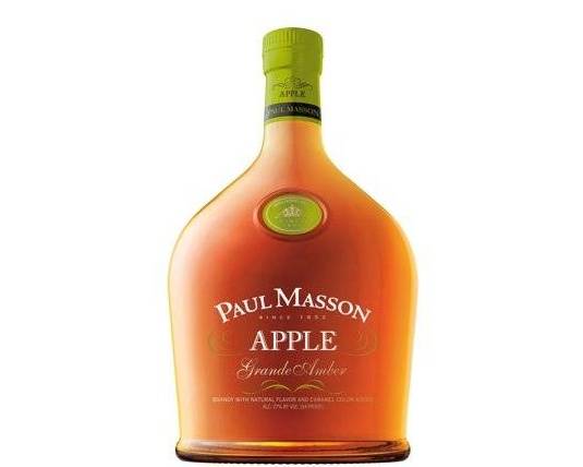 Order Paul Masson, Apple Grande Amber Brandy · 750 mL food online from House Of Wine store, New Rochelle on bringmethat.com