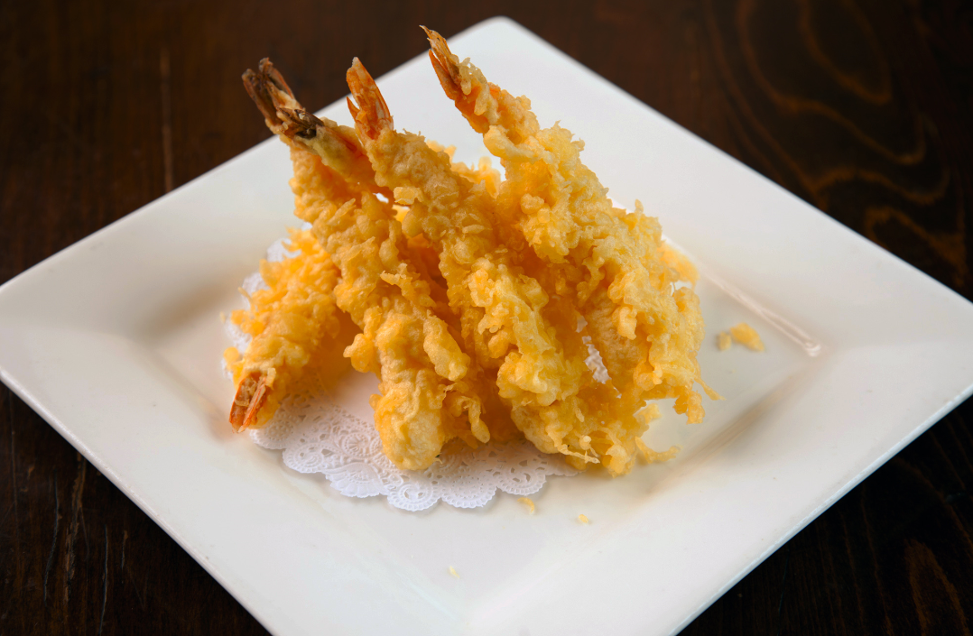 Order 5 Pieces Shrimp Tempura food online from Moto Azabu Sushi Bar & Grill store, Marina Del Rey on bringmethat.com