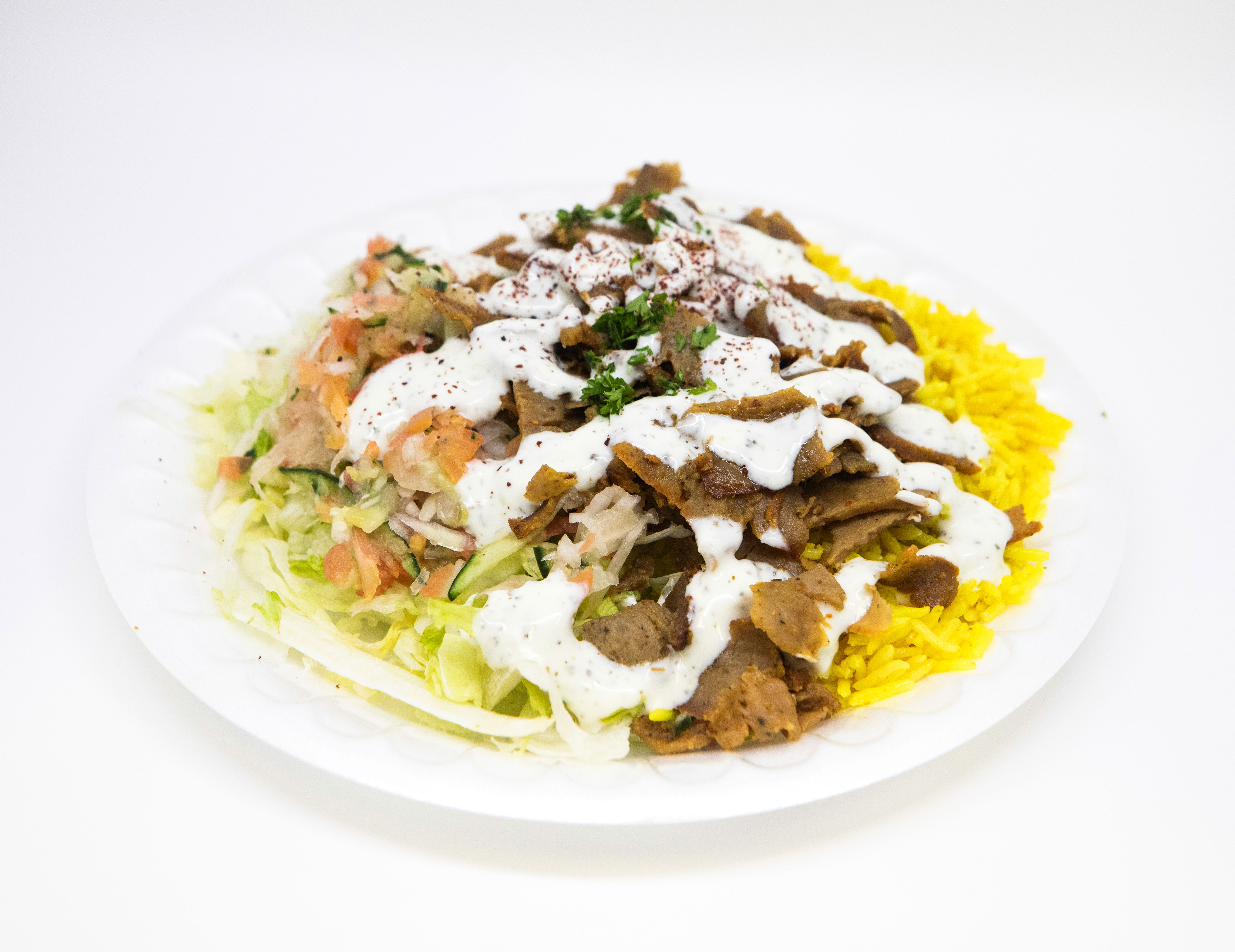 Order Gyro Over Rice and Drink food online from Gyro Xpress store, Lynnwood on bringmethat.com