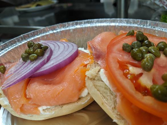 Order Lox and Bagel food online from Bedford Street Diner store, Stamford on bringmethat.com