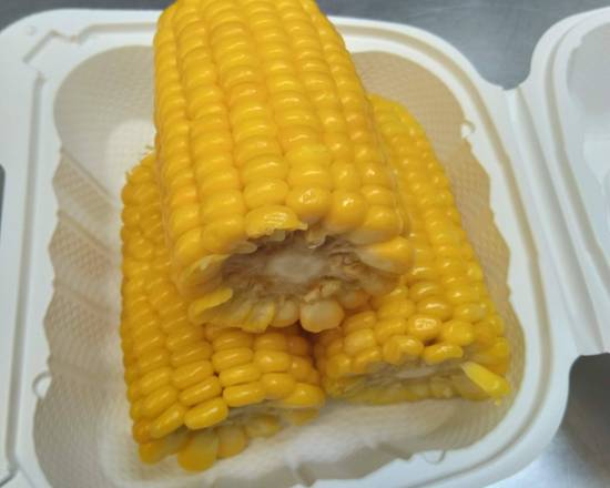 Order Corn on the Cob (3 pcs) food online from Seafood Kitchen &Teriyaki store, New York on bringmethat.com