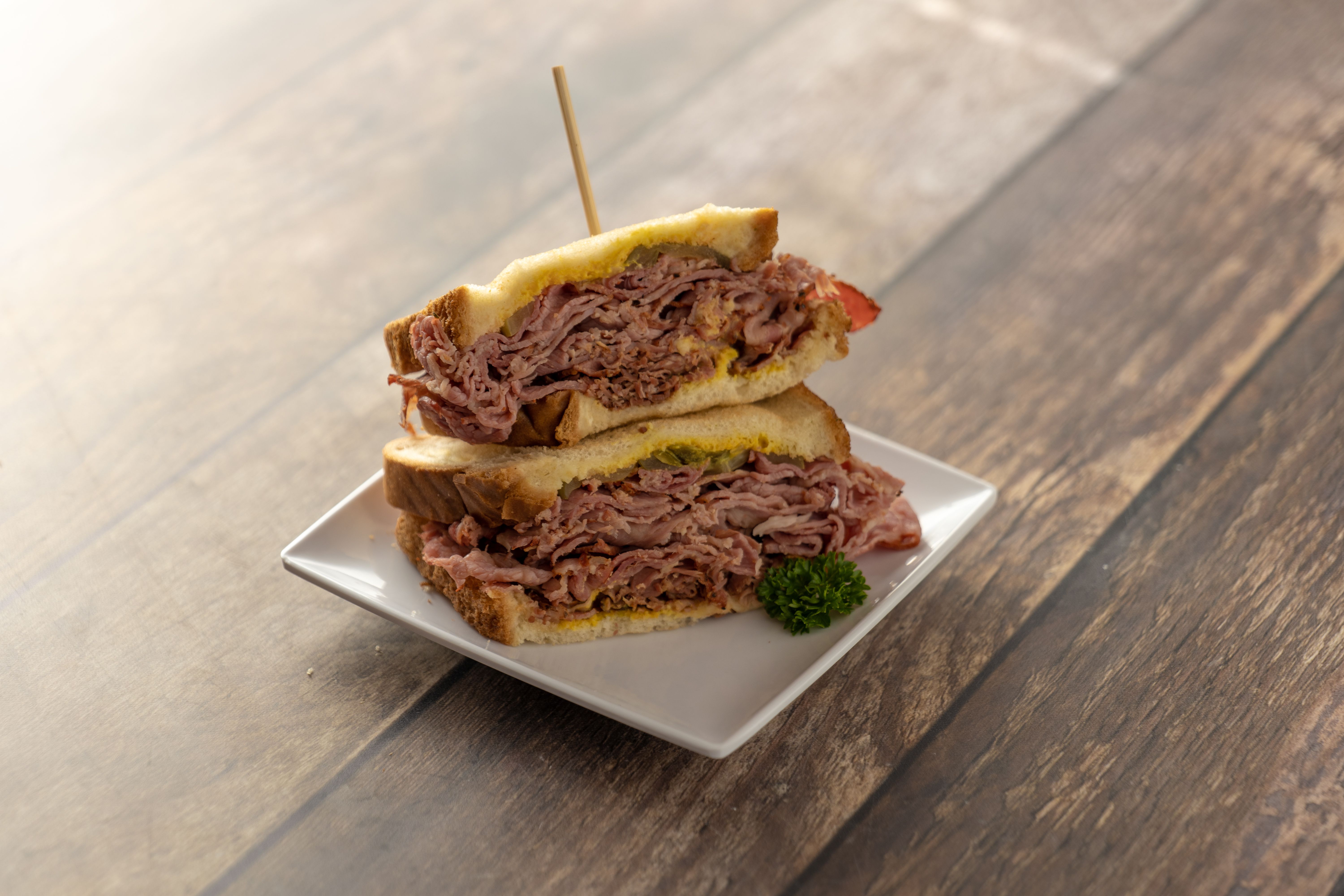 Order Pastrami Sandwich food online from Country Burgers store, Torrance on bringmethat.com