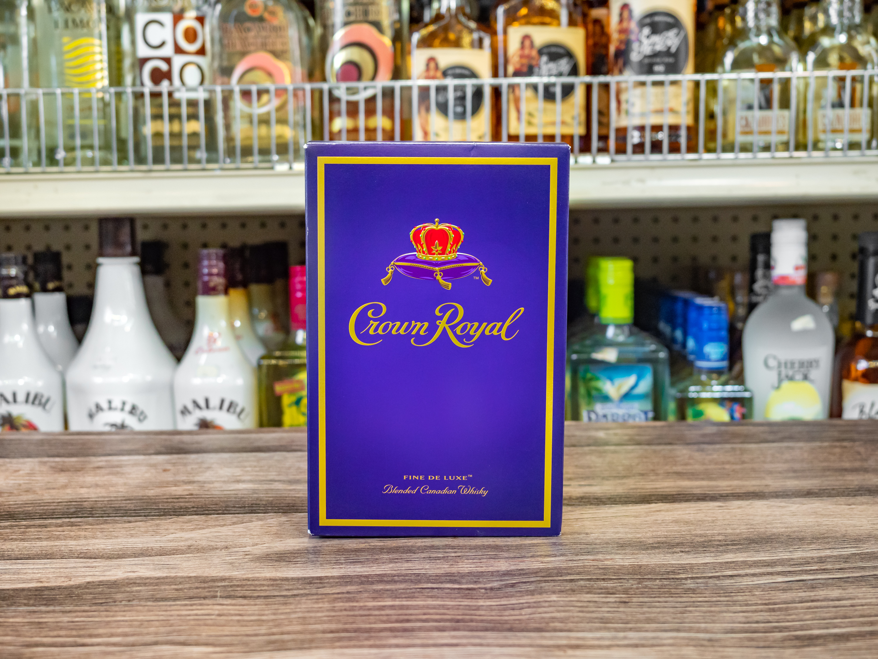 Order Crown Royal Deluxe, 750 ml. Whiskey food online from Food & Beverage store, Pleasanton on bringmethat.com