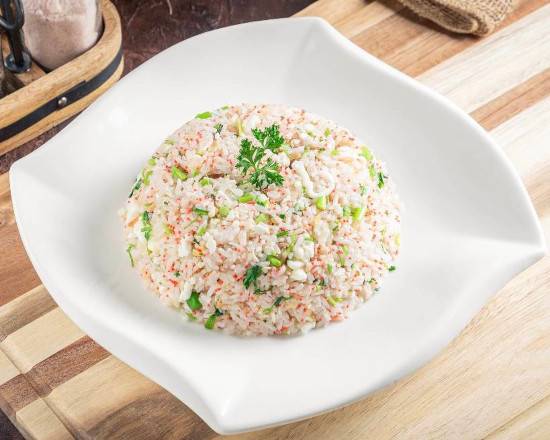 Order Tobiko Scallop & Ham Fried Rice food online from Shooting Star Cafe store, Oakland on bringmethat.com
