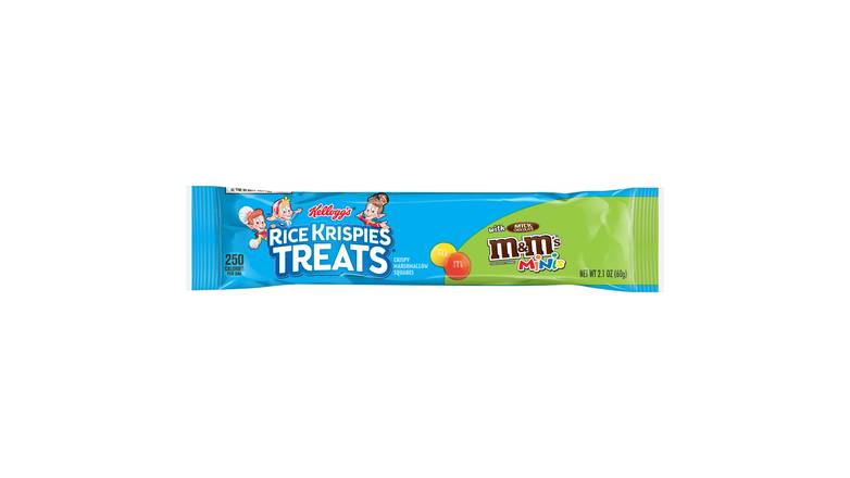 Order Kellogg's Rice Krispies Treats Crispy Marshmallow Squares with M&Ms Minis food online from Route 7 Food Mart store, Norwalk on bringmethat.com