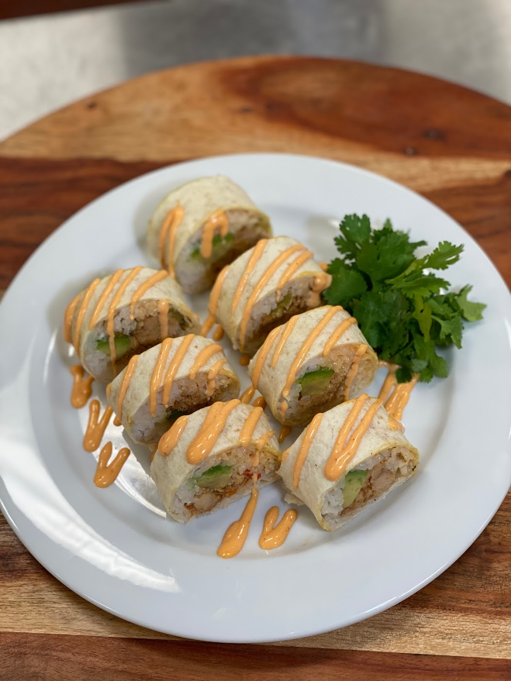Order Machete Roll (Mushi) food online from Big Screen Sushi store, Phoenix on bringmethat.com