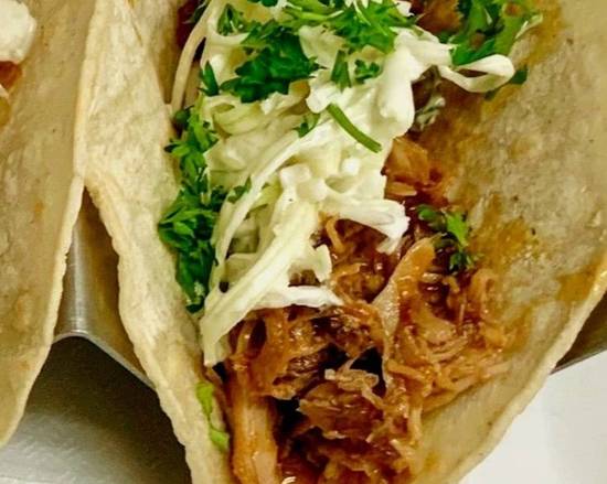 Order Pulled Pork Taco food online from North Sea Tavern store, Southampton on bringmethat.com