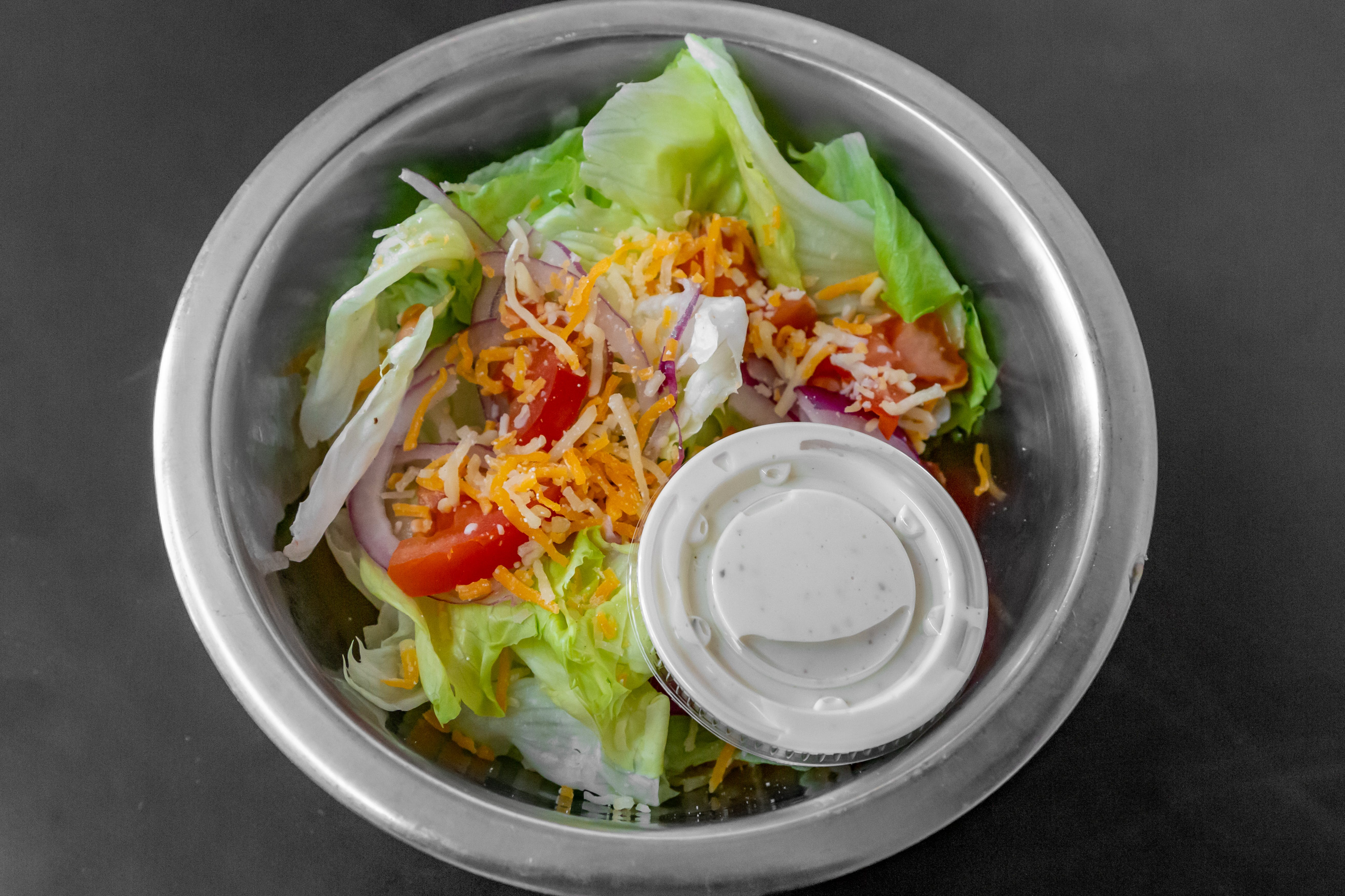 Order Side Salad - Salads food online from New York Pizzeria & Catering store, Dobson on bringmethat.com