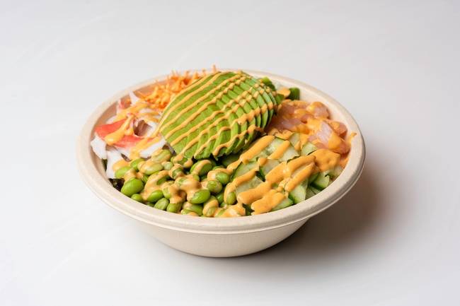 Order California Crunch Bowl (Regular) food online from Poke Poke store, Dearborn on bringmethat.com