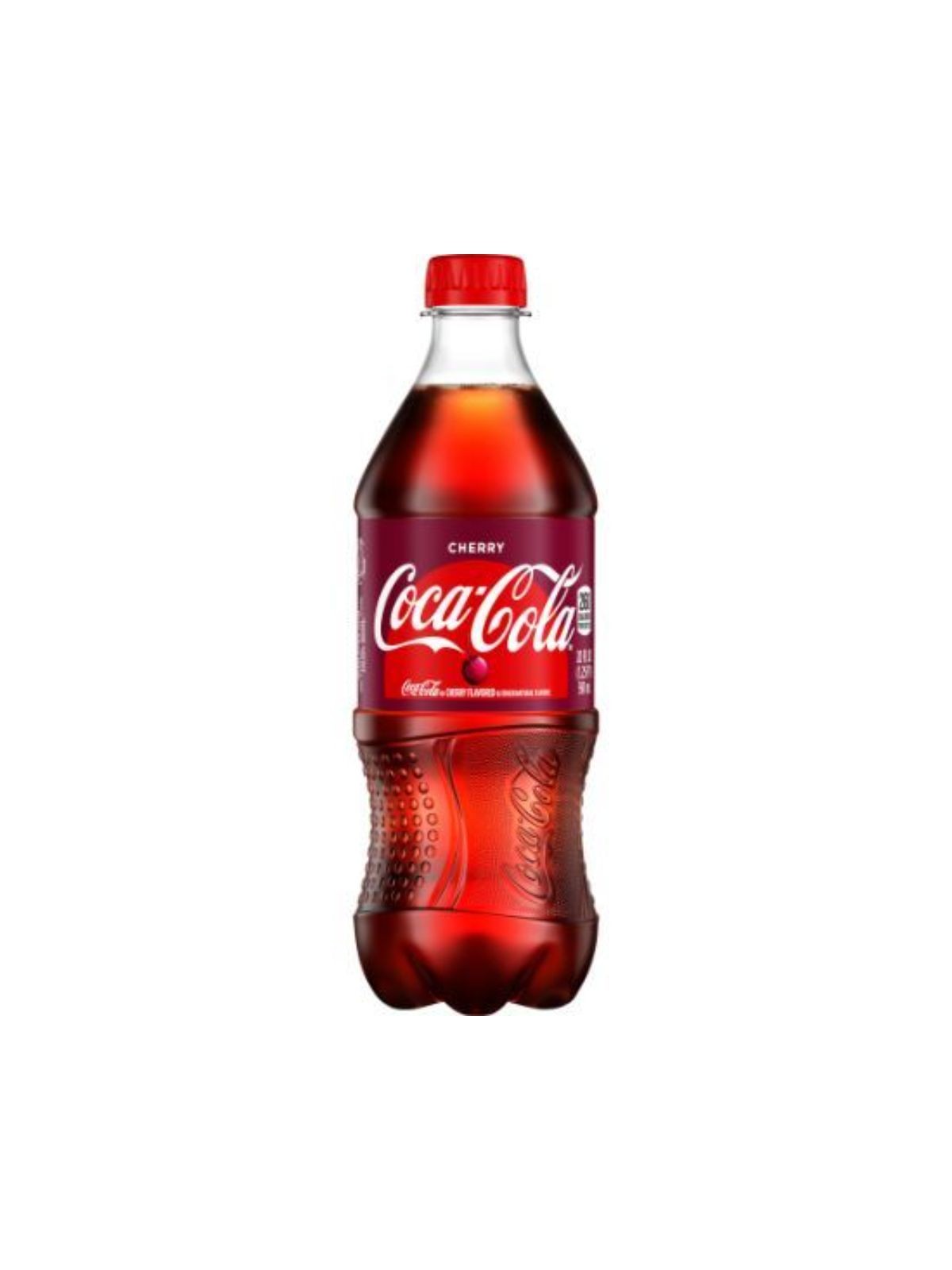 Order Coca-Cola Cherry (20 oz) food online from Stock-Up Mart store, Houston on bringmethat.com
