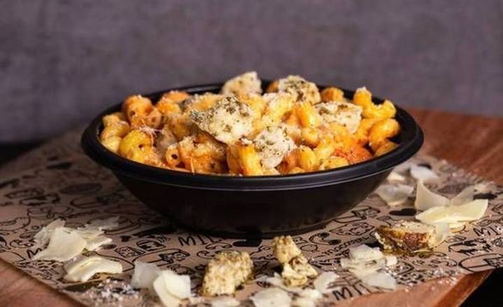Order Chicken Parmesan Mac & Cheese - Uber food online from I Heart Mac and Cheese store, Saginaw on bringmethat.com