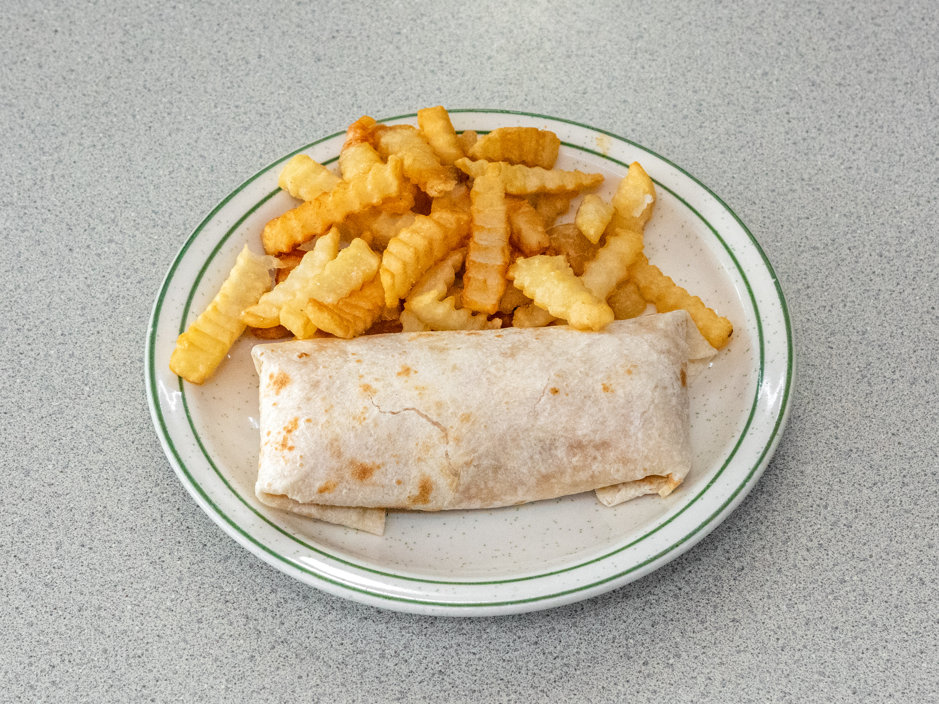 Order One Burrito Combo KIDS food online from Luna Mexican Rotiserrie store, Louisville on bringmethat.com