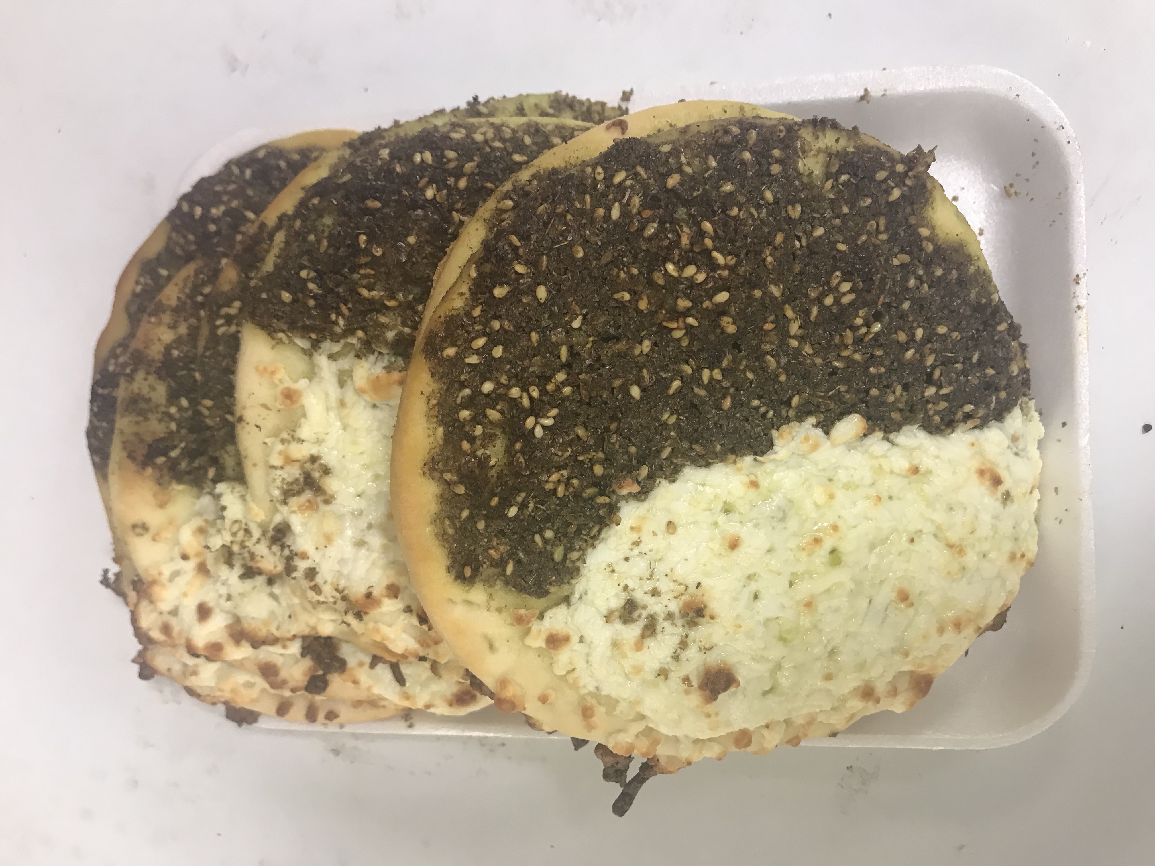 Order Zaatar and cheese large size  food online from Zaatar Factory Bakery store, Burbank on bringmethat.com